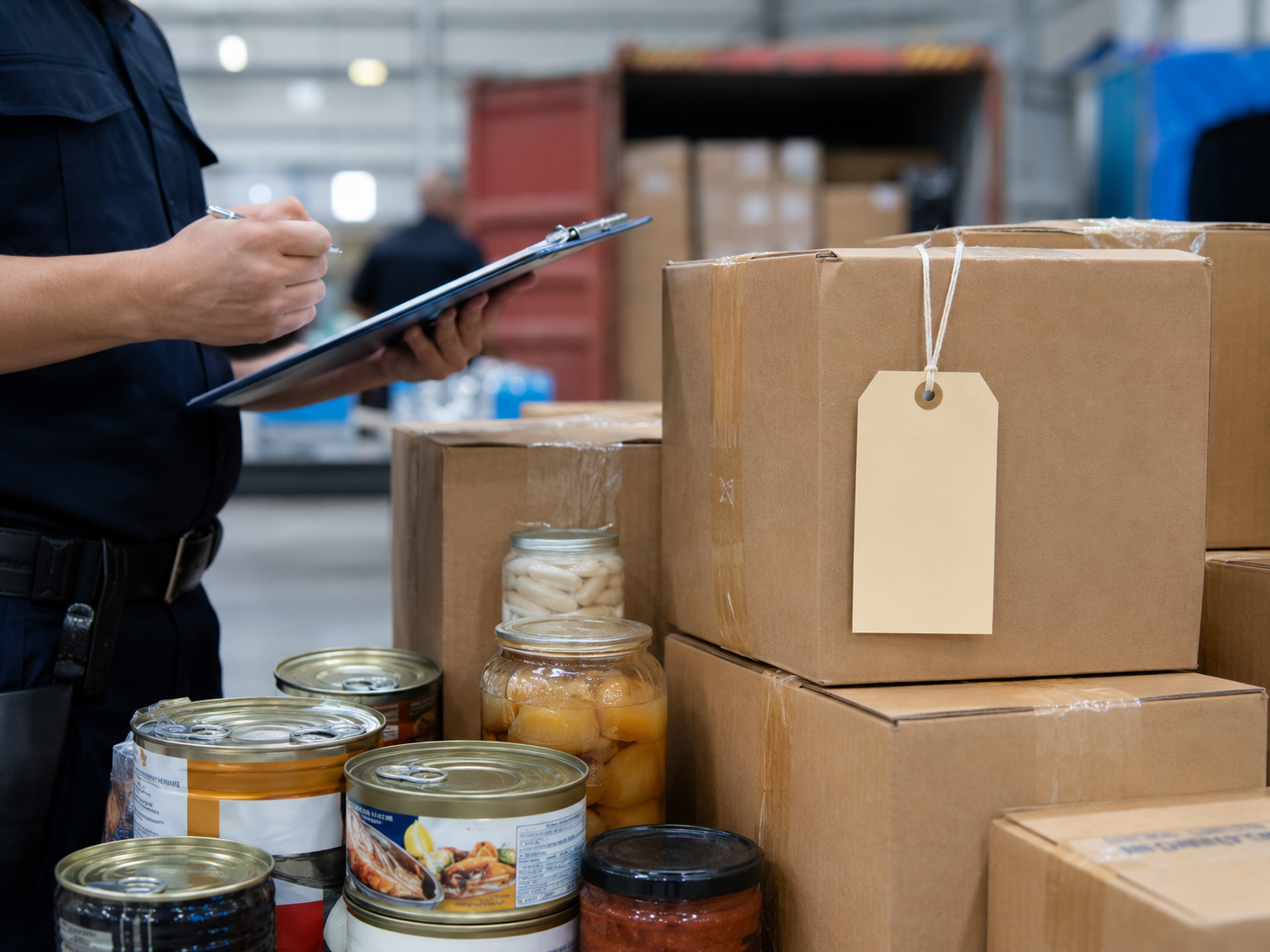 Detained processed food imports awaiting pesticide residue sampling under FDA Import Alert 99-15