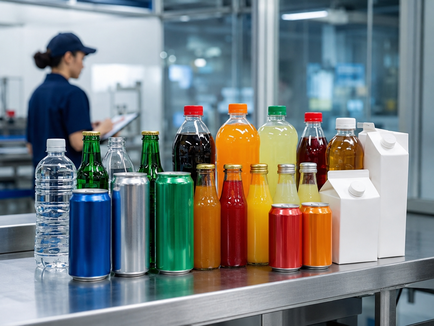 Imported beverages at an inspection facility subject to FDA detention testing