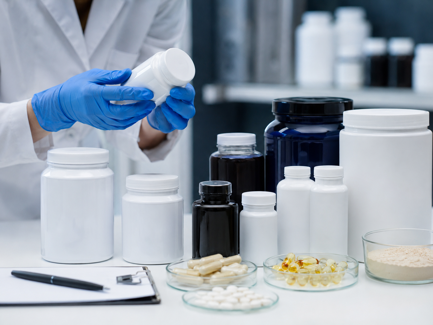 Imported dietary supplements at an inspection facility subject to FDA detention testing